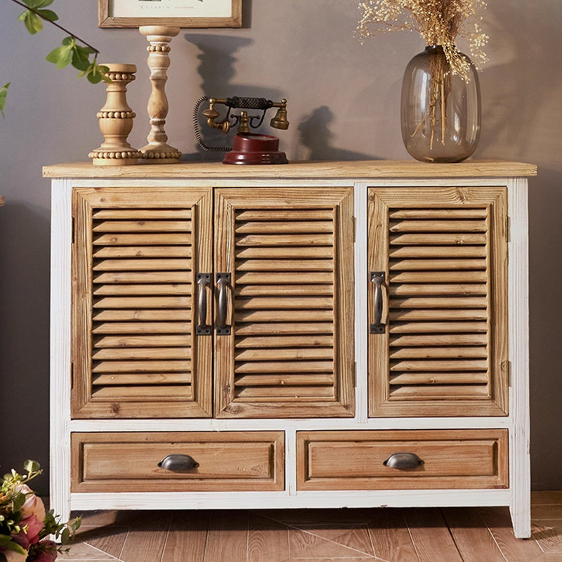 Banc de rangement en bois manufacturé brun