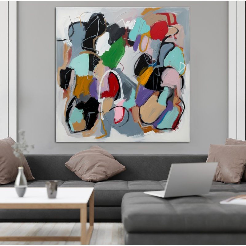 Contours Of Stillness, 24" H x 24" W