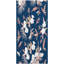 Serviette de bain à motif floral à motif de feuilles tropicales surdimensionnées pour la salle de bain, piscine, camping, plage, voyage, 30 po x 63 po