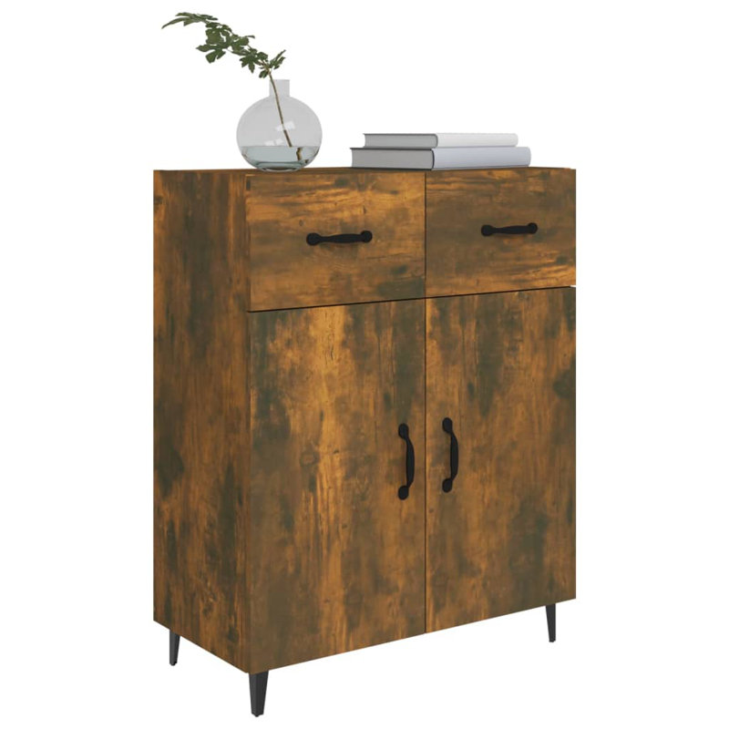 Isamar Accent Chest, Smoked Oak