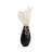 Mercer41 Curved Snake On Vase, Black/Gold-1019340090