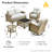 Tommy Outdoor Wicker 4 Person Seating Group With Cushions-1535172266