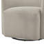 Fauteuil demi-tonneau pivotant rembourré-99980858