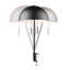 Lampe de bureau noire 18 po Luna