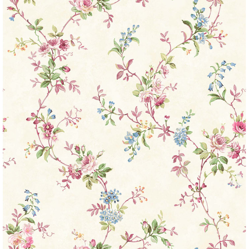 Amine 10m x 53cm Wallpaper Roll, Red