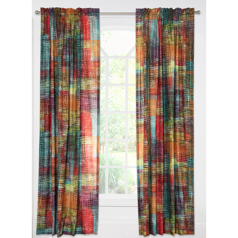 Crayola Etch Semi Sheer Curtain