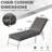 Chaise Lounge Cushions Outdoor Set Of 2-2013696841