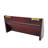 3 Row Challenge Coin Display Stand Military Coin Display Case Rack Holder Mahogany Wood Finish