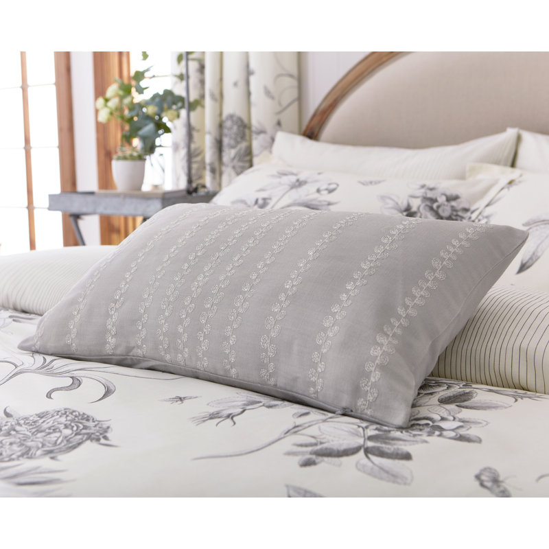 Floral Rectangular Lumbar Cushion