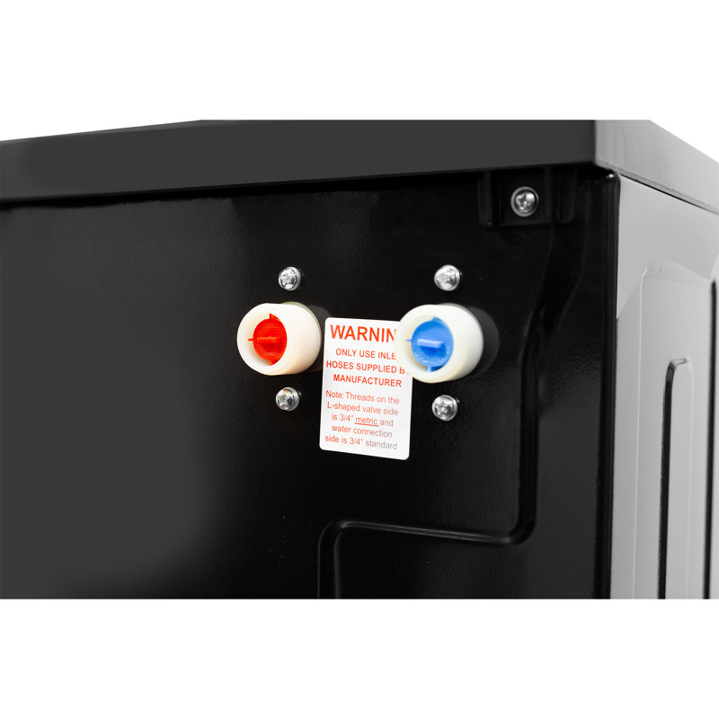 Equator Black 1.62 cu.ft. Front Load Washer with 16 Programs