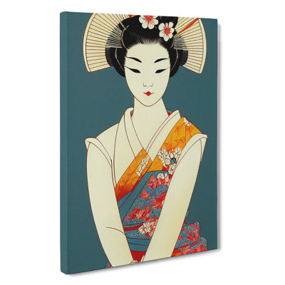 Virtuous Geisha - Wrapped Canvas