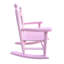Chaise berçante pour enfants en bois massif espresso pour l'intérieur ou l'extérieur-129493261-129493262