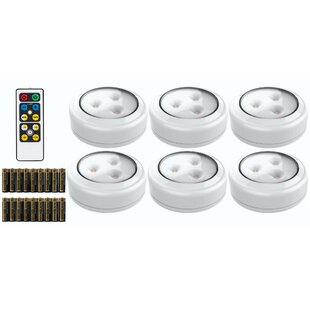 Xtreme Wireless Waterproof LED Puck Light, Battery Powered Lights with Remote Control