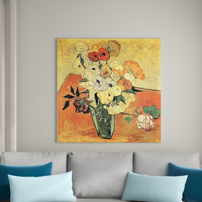 Vincent Van Gogh - Wrapped Canvas Painting, 50cm H x 50cm W x 1.8cm D