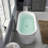 Freestanding Soaking Acrylic Curved Design Bathtub-100481071-94320105
