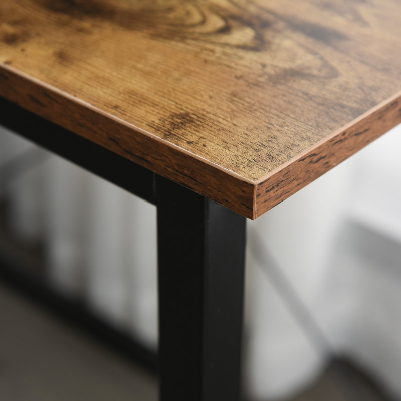 Magoon L-Shaped Metal Base Computer Desk