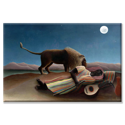 Henri Rousseau - Wrapped Canvas Graphic Art