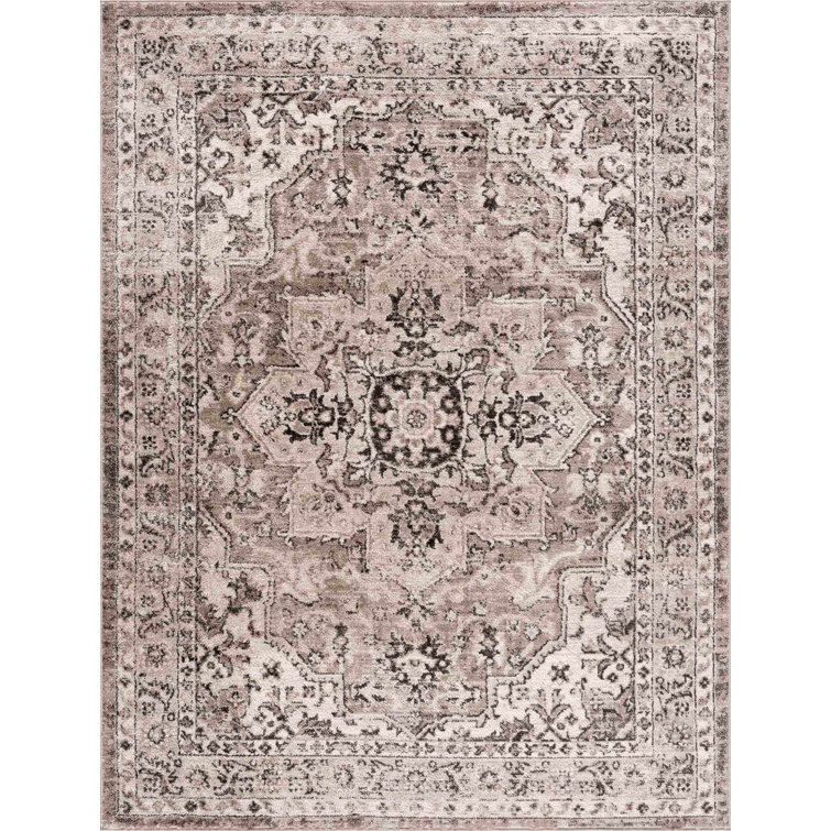 Jascha Moroccan Beige/Brown Area Rug