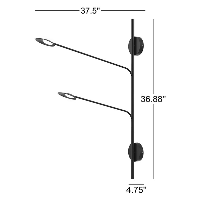Rotaire 2 - Light LED Swing Arm