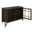 Connaught 46"W Solid Wood 2-Shelf Low Storage Cabinet with Glass Doors-843167417