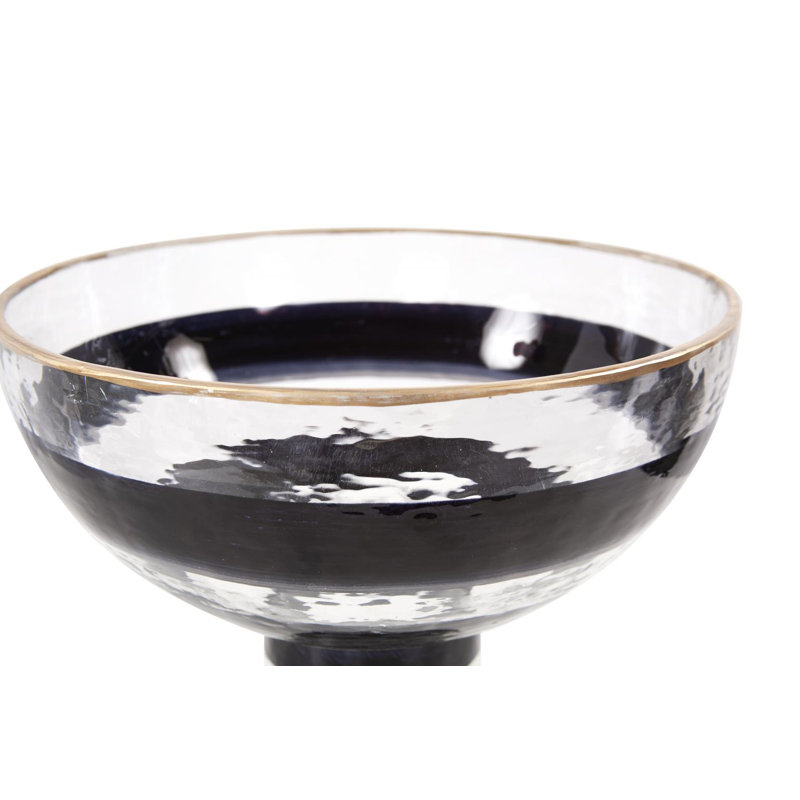 Bol en verre à piédestal Vector