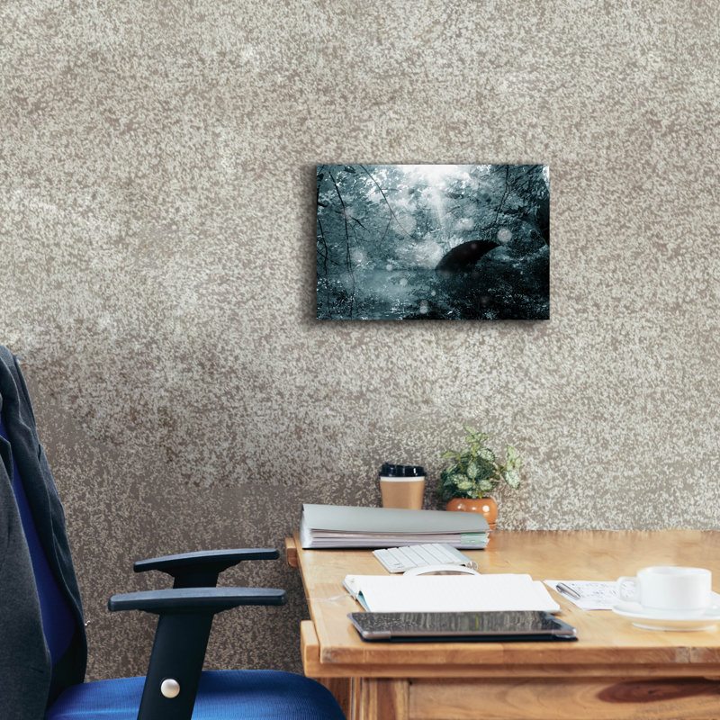 «Deep Forest 3» par Mark Ashkenazi, art mural sur toile, H 12 po x l 18 po x P 0,75 po