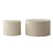 Beige Nesting Coffee Table Set Of 2 Modern Drum Side Table End Table Wave Stripe Round Coffee Table For Living Room-1818122264-1833077071