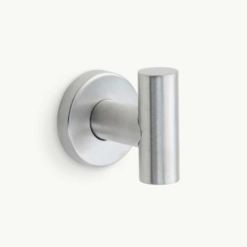 Biscayne Hook Brushed Nickel, Brushed Nickel