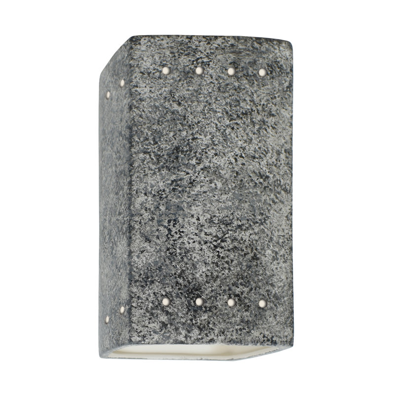 Juliannah 1 - Light Flush Mounted Sconce, Harvest Yellow Slate, Yes