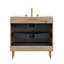 Meuble-lavabo de salle de bain 36 po avec lavabo AMara-503894943