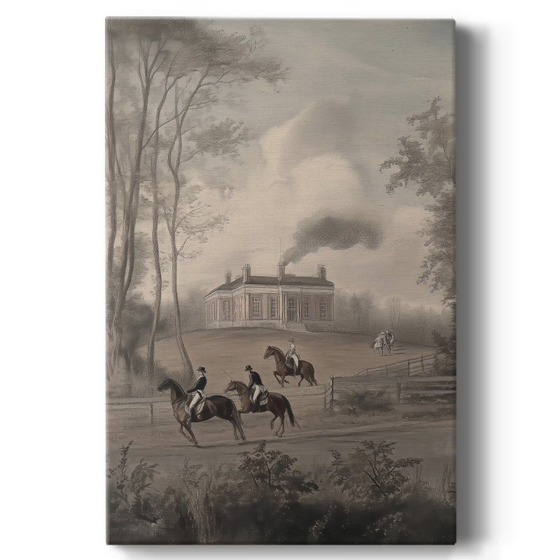 Toile tendue avec châssis abstrait Lxxi , H 48 po x l 32 po