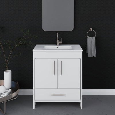 Ensemble de meuble-lavabo simple 30 po Sallisaw