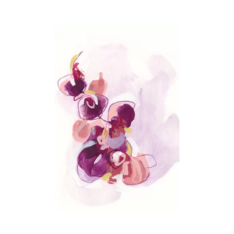 Orchid Sonata I by June Erica Vess - Wrapped Canvas Print, 66.04cm H x 45.72cm W