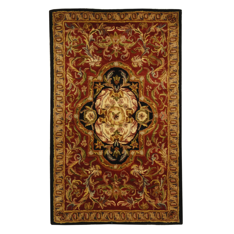 Alger Hand Tufted Wool Oriental Rug, Rectangle 2' x 3'