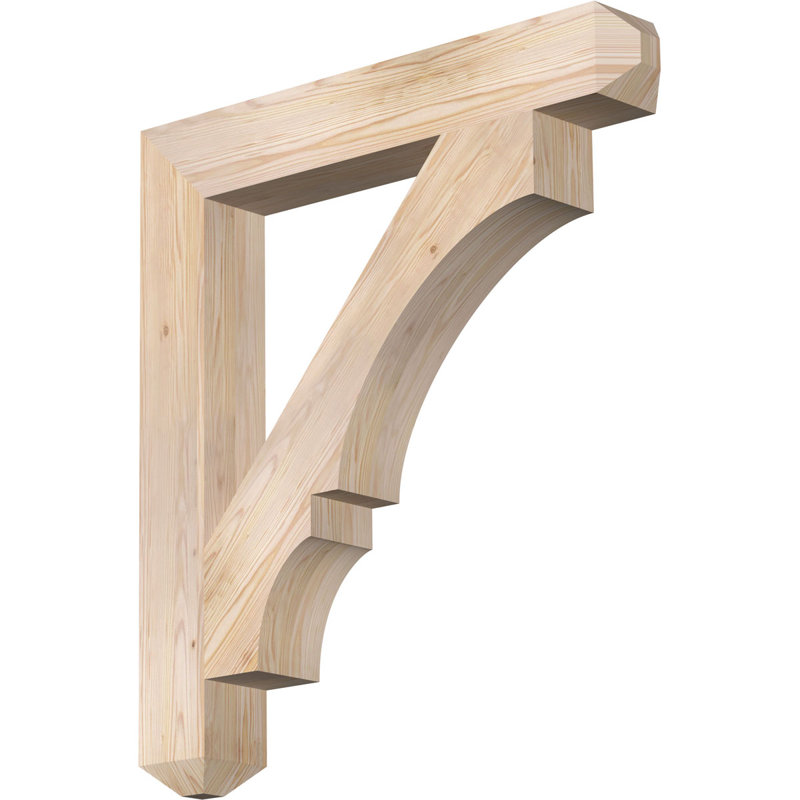 H 5,5 l, Sapin de Douglas lisse, 6" W x 38" D x 42" H