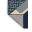 Tapis gris à motif de blocs d'inspiration mondiale Bensonhurst lavable à la machine-1004853104
