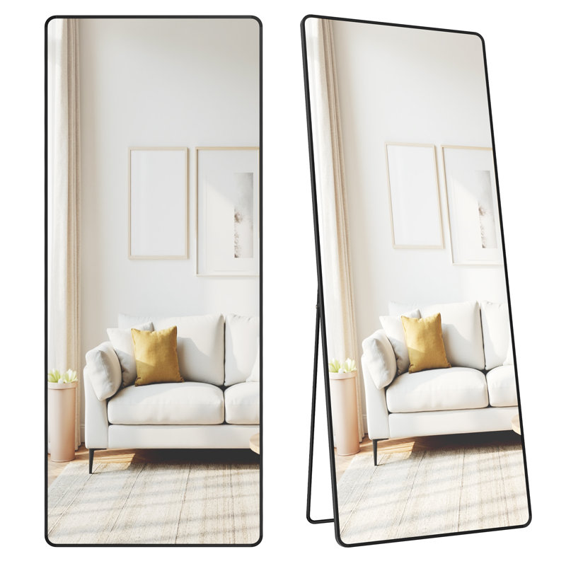 Aluminium Rectangle Mirror, Gold