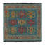Burano Hand Knotted Wool Geometric Area Rug-804156415