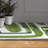 Green Labyrinth II Washable Abstract Area Rug, Power-loomed, Softness with Non-Slipping Backing