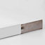 Porte de grange en bois lambrissé apprêté sans trousse de quincaillerie d'installation-73037094