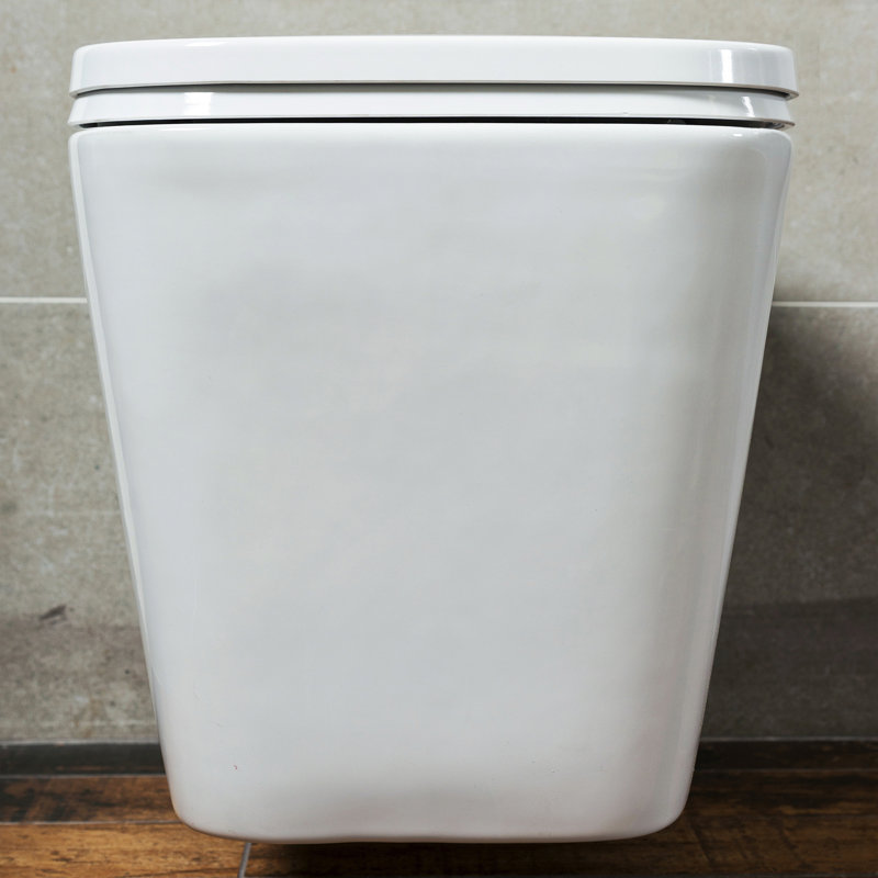 White Stone Stibbington LPF Elongated Floor Mounted Kit (Seat Included)