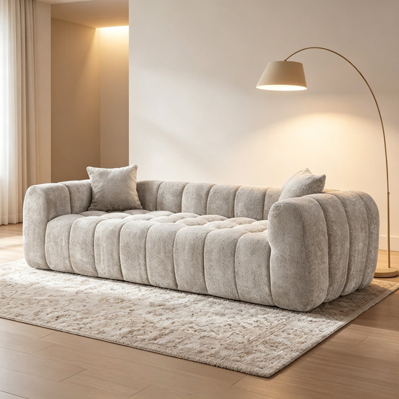 Canapé Marshmallow, Boucle+Camel