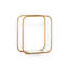 Oval Metal Accent Shelf