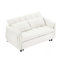 Canapé 52 po beige moderne en velours-1469366406
