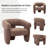 34.6'' Wide Modern Upholstered Accent Armchair-1593714543