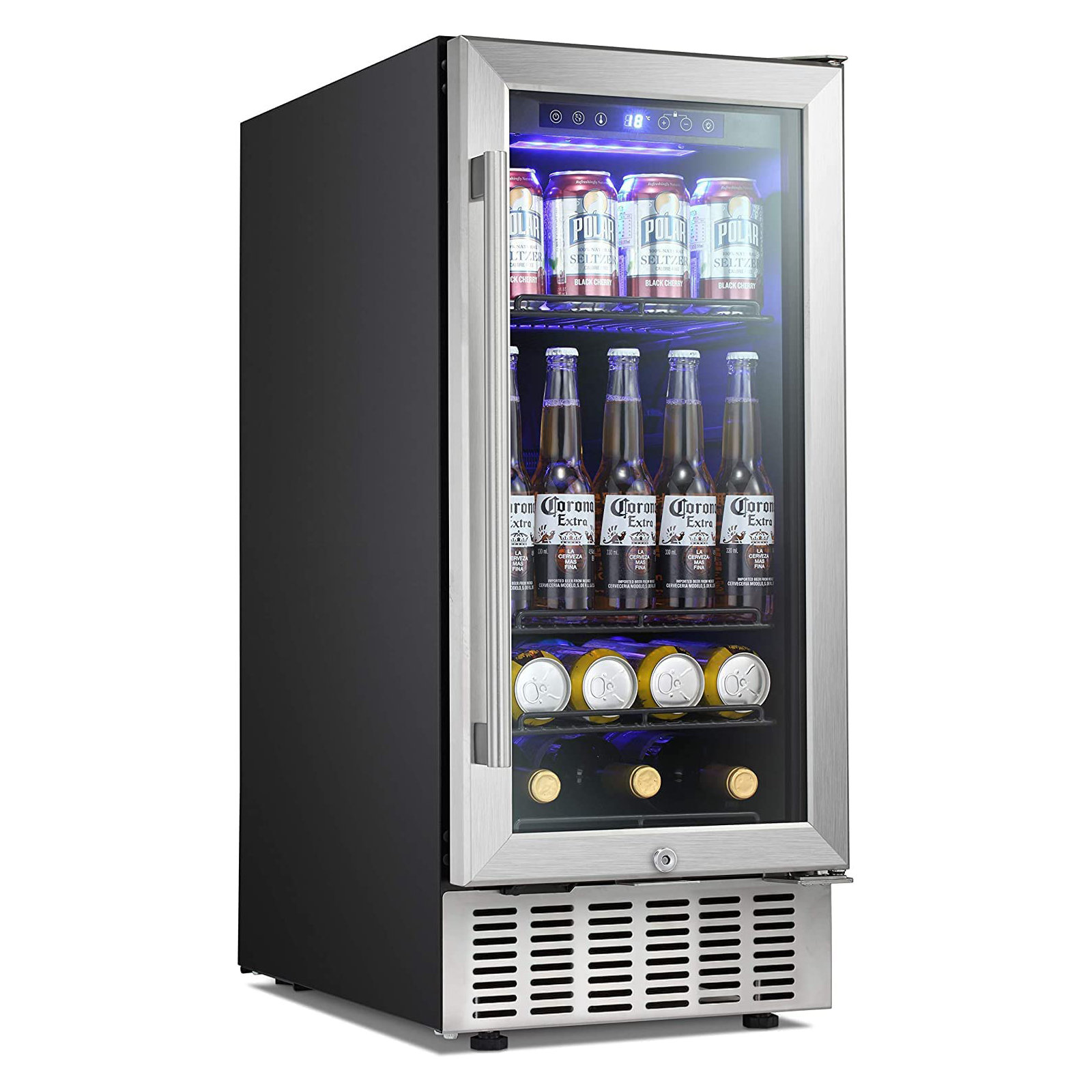 antarctic star 24 inch beverage refrigerator