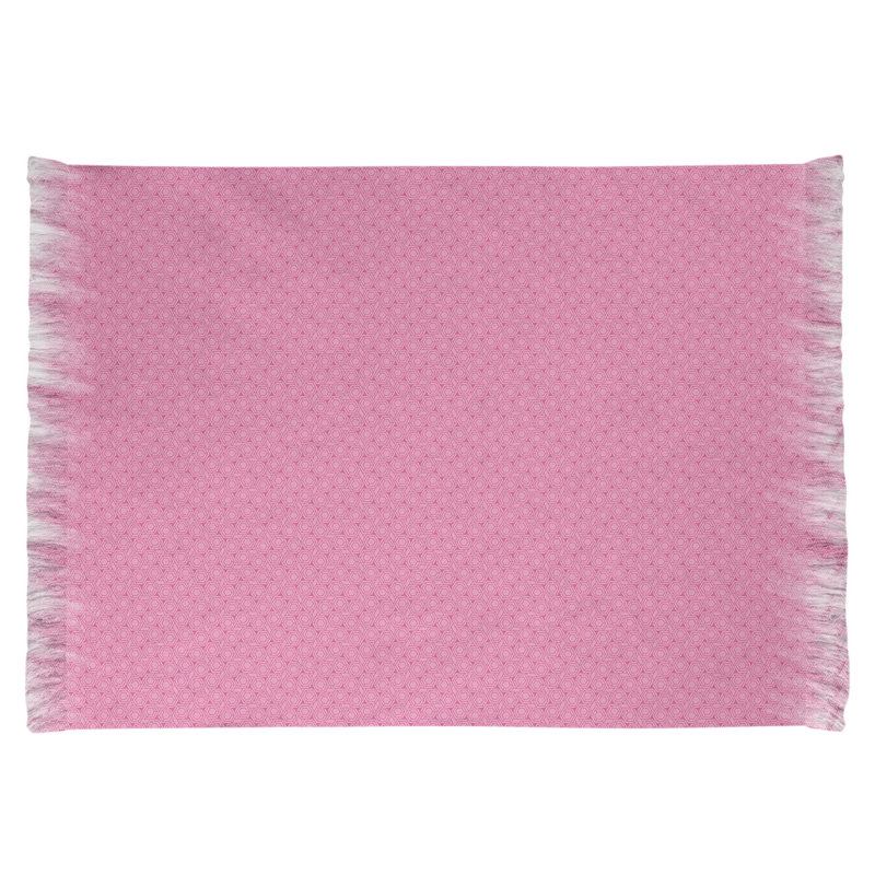 Tapis rose à motif de treillis hexagonal alternatif Mcguigan, Oui