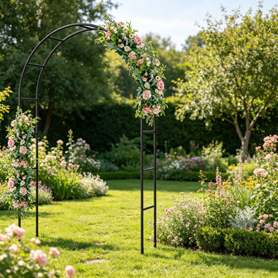 55" W x 15" D Metal Arbor