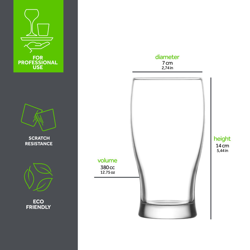 Bristol Beer Glass, 0.4fl oz
