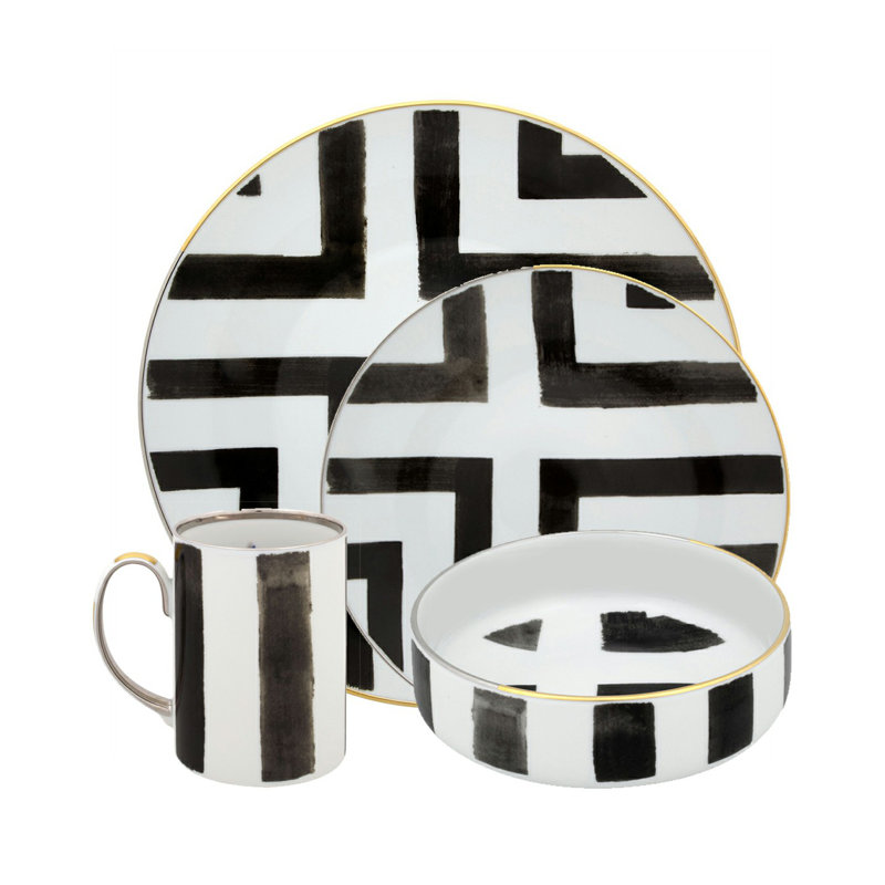 Christian Lacroix Porcelain Dinnerware Set